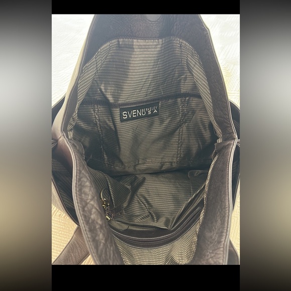 SVEN Berkeley USA Leather bag Dark Brown - Picture 2 of 6